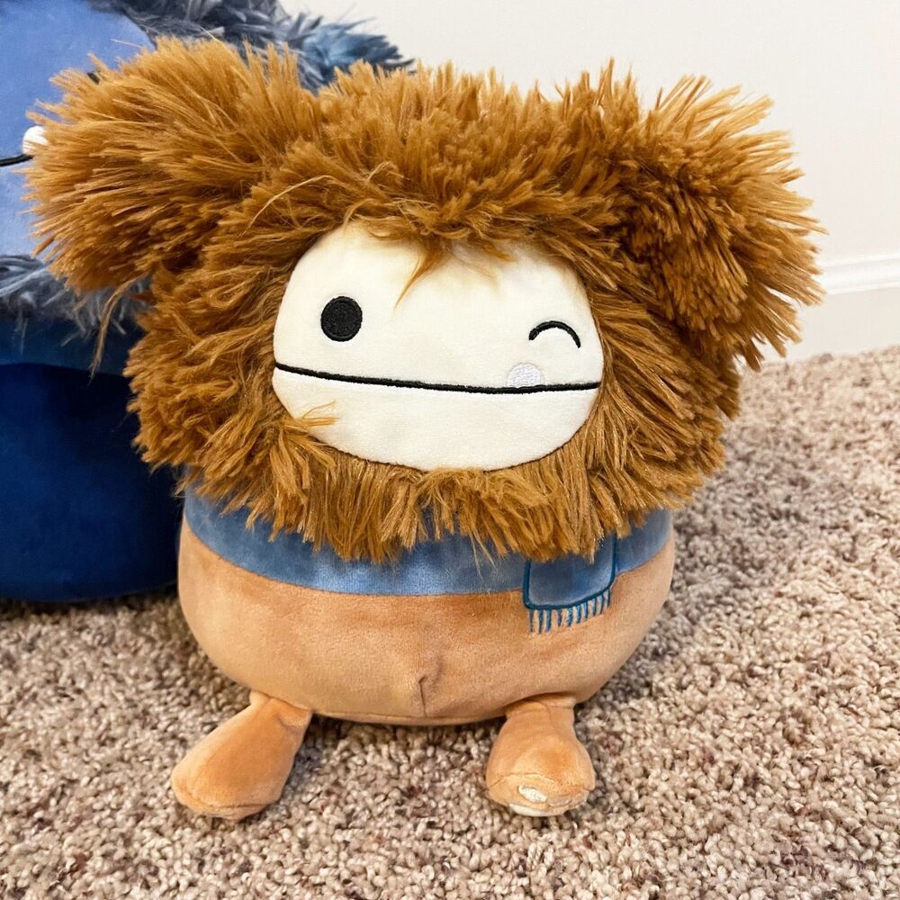 Squishmallows Bigfoot Yeti Plush Lot 3 Benny 8" Dani 12" Soft Toy Collectible - Picture 4 of 8